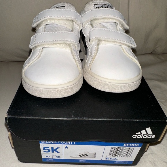 **LIKE NEW** Toddler Adidas Shoes - Picture 2 of 4